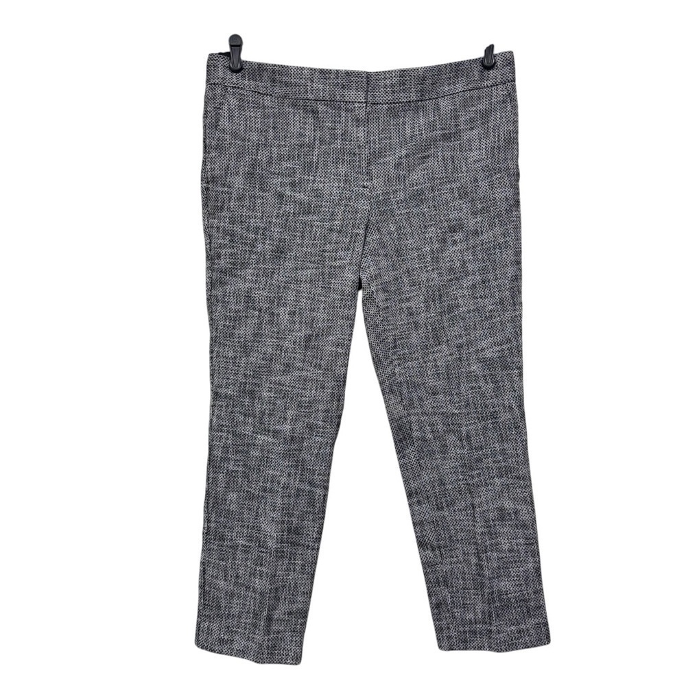 Ann Taylor Jacquard Textured Devin Fit Pant